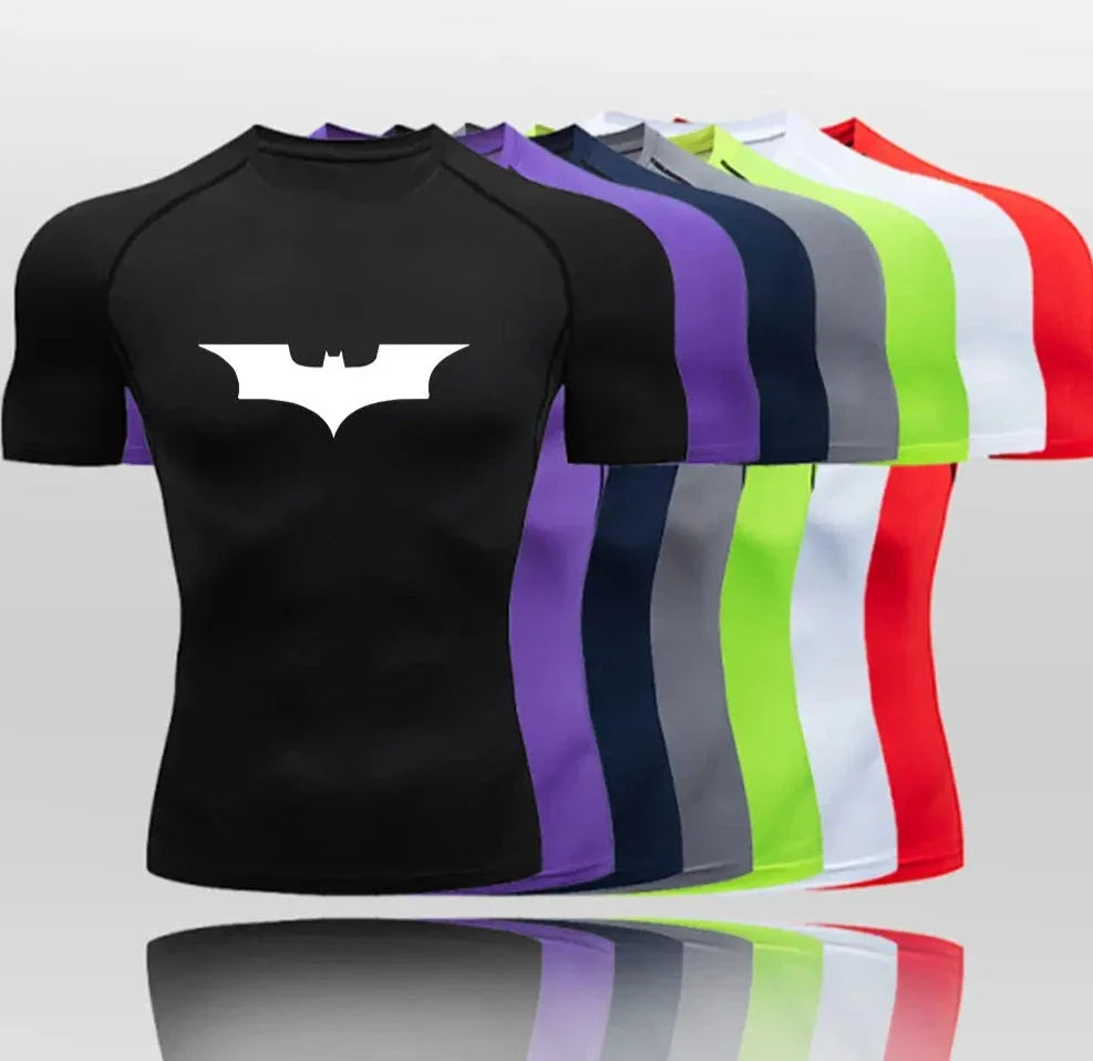 Camiseta Elástica  Masculina Batman